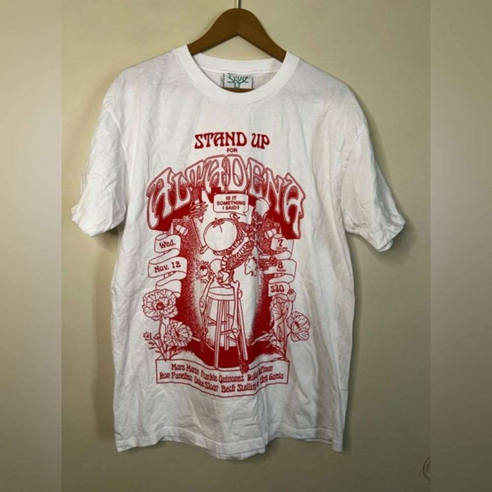 Online Ceramics Stand Up For Altadena Concert Limited Edition T Shirt L *FLAW*